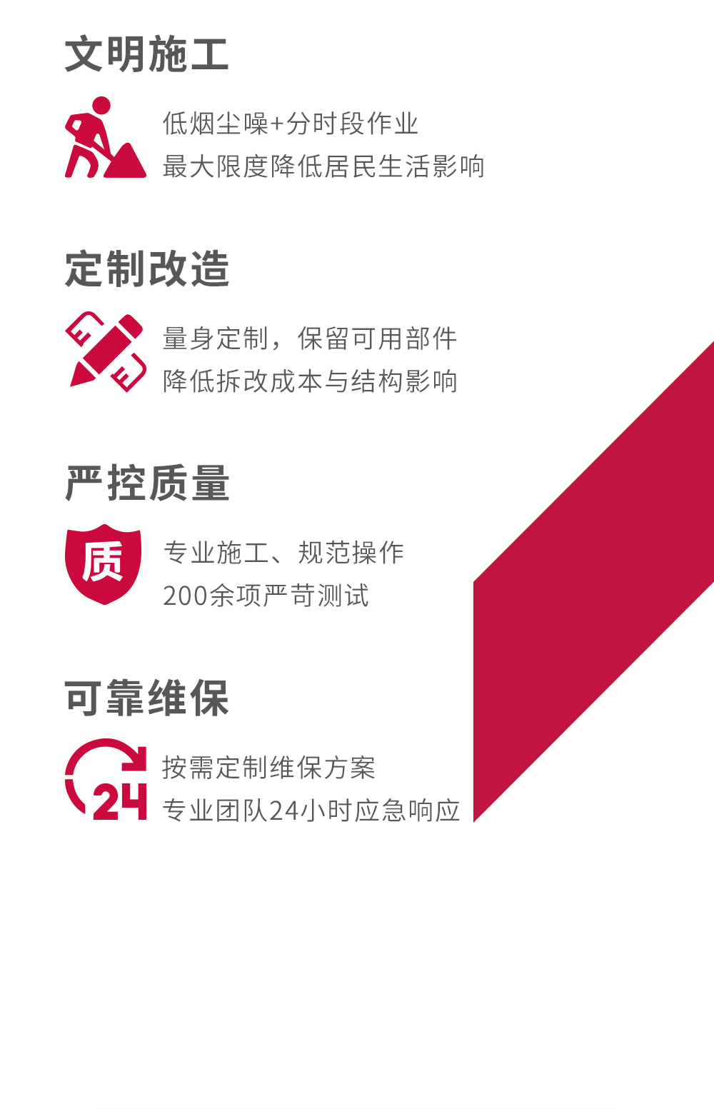 政策東風助力 巨龍?zhí)嵘ｌ怼L興舊梯改造工程集錦